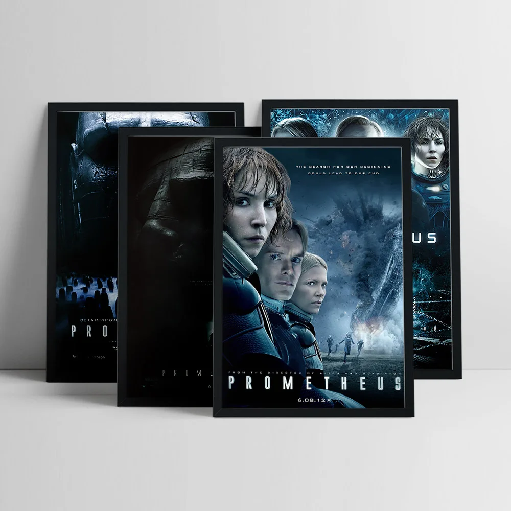 Prometheus Science Fiction Horror Film Modern Print Art Poster Movie Canvas Painting Wall Stickers Video Room Cinema Home Decor