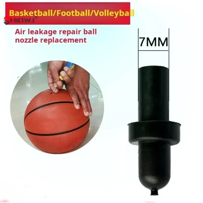 4Pcs Basketball Nozzle Ball Nozzle Replacement Air Leak Repair Valve Core Inflatable Basketballs Football Volleyball Universal