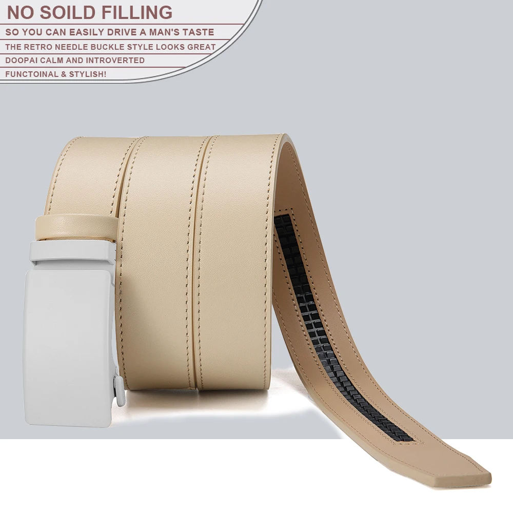 CHAOREN الرجال عالية الجودة مشبك الجينز جلد البقر حزام غير رسمي الأعمال الدنيم حزام الرجال مصمم الازياء 2025 نمط جديد