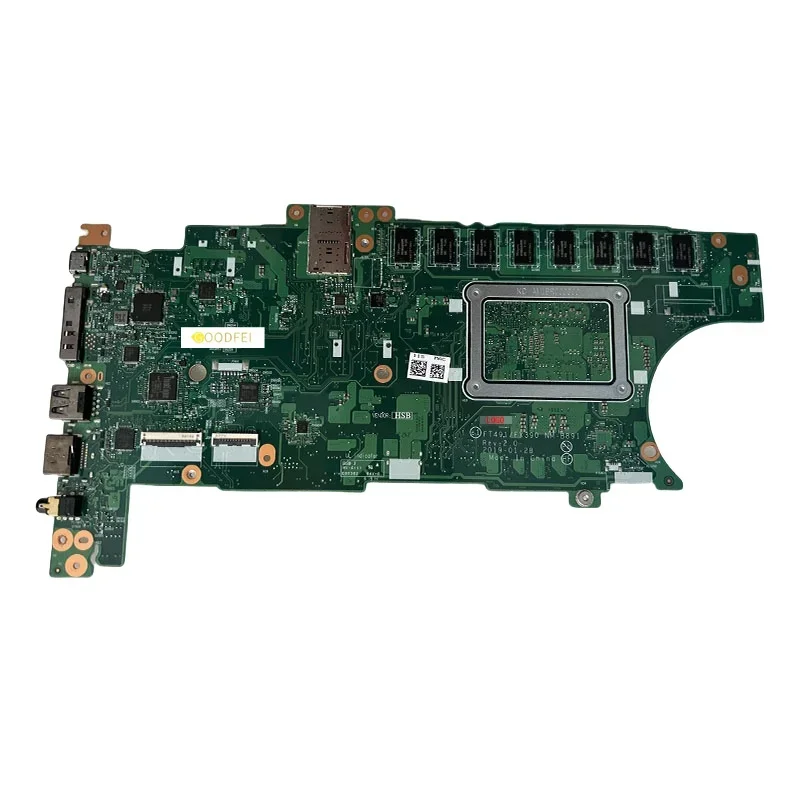 01HX921 5B21C98786 For Lenovo ThinkPad T490S X390 Laptop Motherboard NM-B891 I7-8565U UMA 16GB FT491 FX390 100% test work