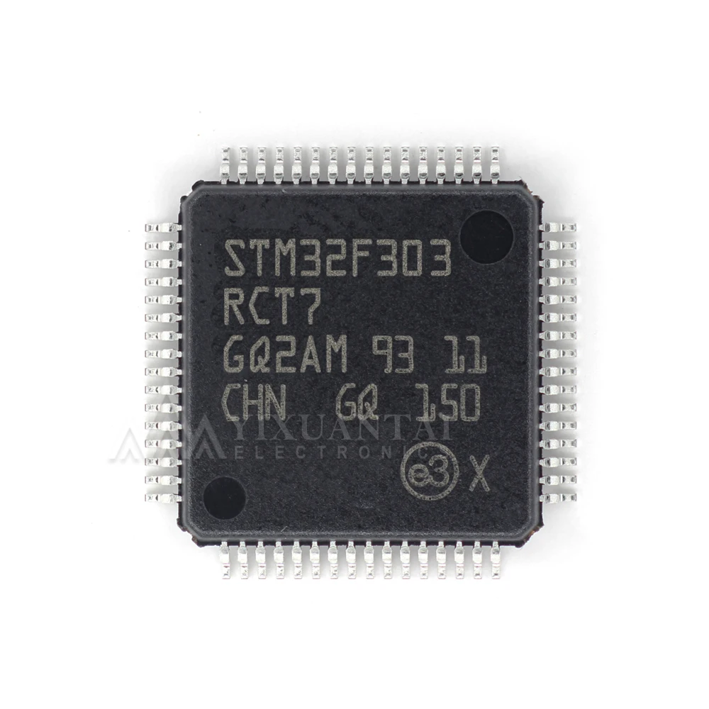 5pcs/lot NEW STM32F303RCT7 Mixed Signal 32-Bit Microcontroller MCU IC LQFP 64-Pin 256KB Flash Embedded Control Chip