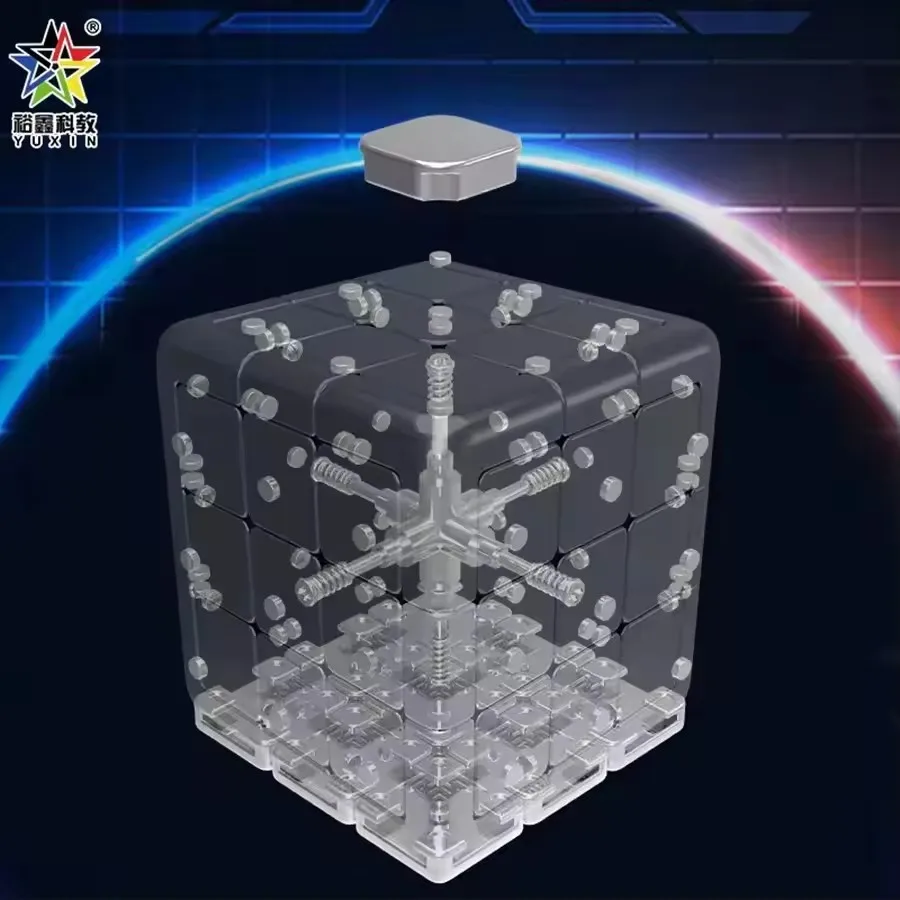 Yuxin 2x2 3x3 数字マグネットパズルキューブ 子供用パズル マグネットキューブ キューボマジコ パズルおもちゃ 子供向けギフトおもちゃ