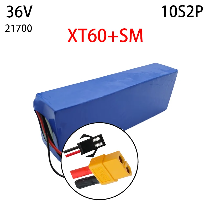110S2P 36V 30Ah compatibel met motorfiets elektrische fiets 21700 5C Power oplaadbare lithiumbatterij voor scooters BMS1 - afbeelding 1