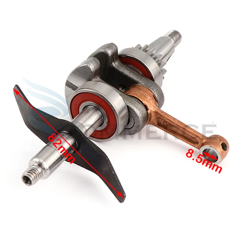 Crankshaft For Honda 139F GX31 FG100 4 stroke 31cc tiller main crank shaft trimmer brushcutter strimmer blower Accessories