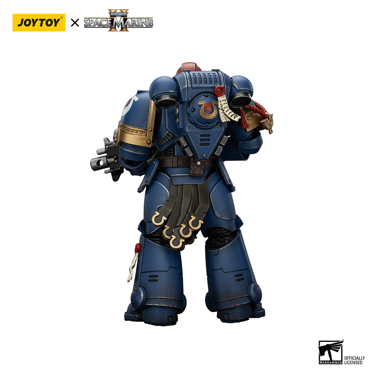 JOYTOY Warhammer40K 1/18 Space Marines Actionfigur Ultramarines Sergeant Gadriel Collectors Edition Figuren Spielzeug