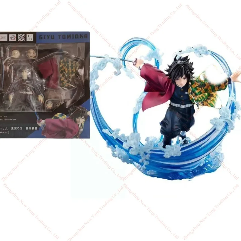 

Original ANIPLEX BUZZmod Demon Slayer Part Giyu Tomioka In Stock 16cm Anime Collection Figures Model Toys