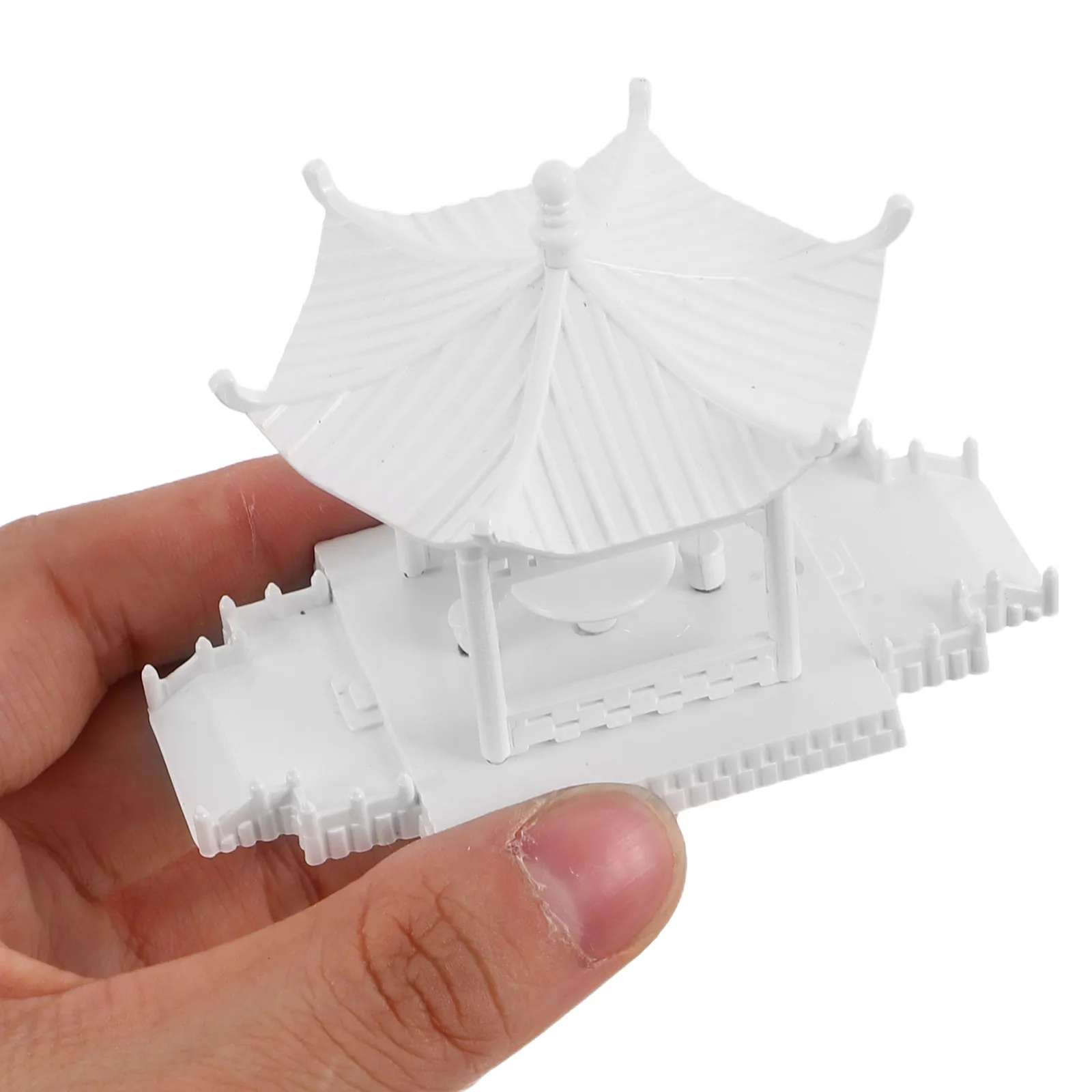 

Миниатюрный шестиугольный павильон в масштабе 1:100 для настольной подставки, книжной полки, декора сада, DIY, креативное творчество