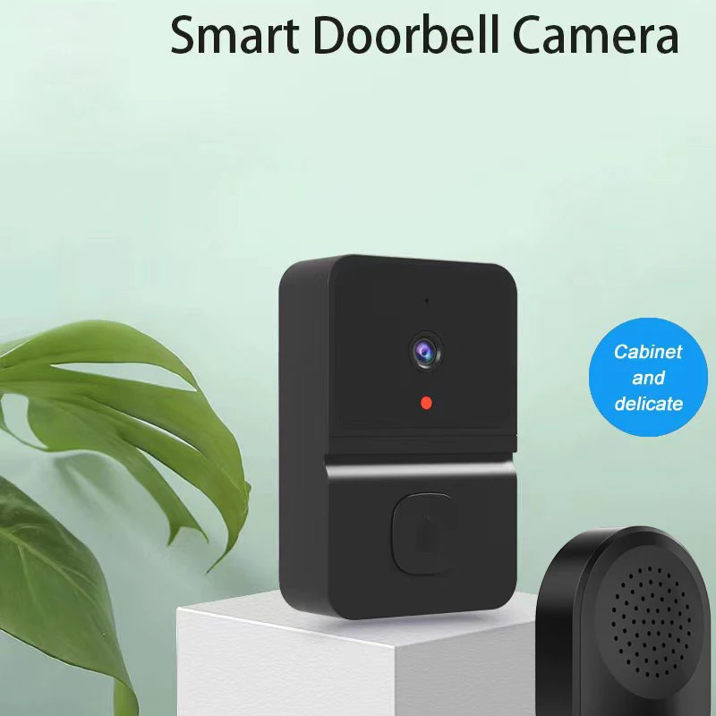 WiFi Video Doorbell Smart Home Wireless Security Protection Camera Ring Door Bell Intercom Night Vision Rechargeable Kement APP