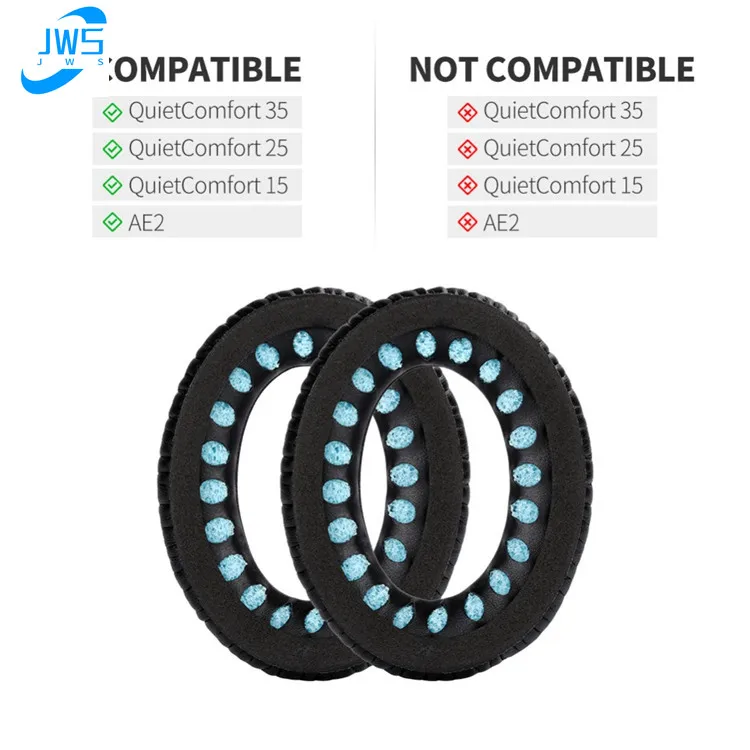 استبدال سماعات وسادات الأذن الوسائد Bos بطانة للأذن عدة-أكواب الأذن ل Bose QuietComfort QC2 QC15 QC25 QC35 AE2 بطانة للأذن e