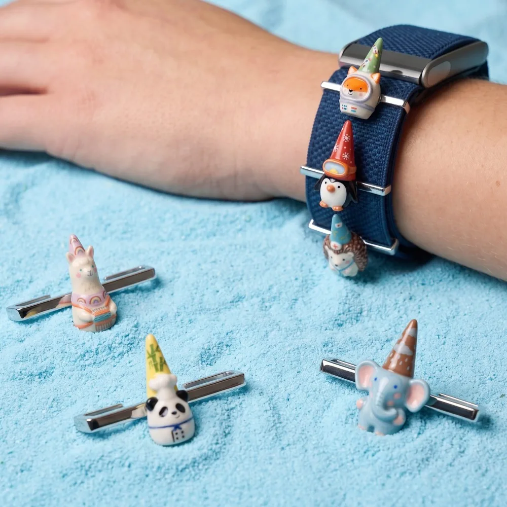 WHOOP 5.0 Cartoon Animal Decoration Clip Cute 3D Penguin Panda Elephant Fashion Charm Accessory