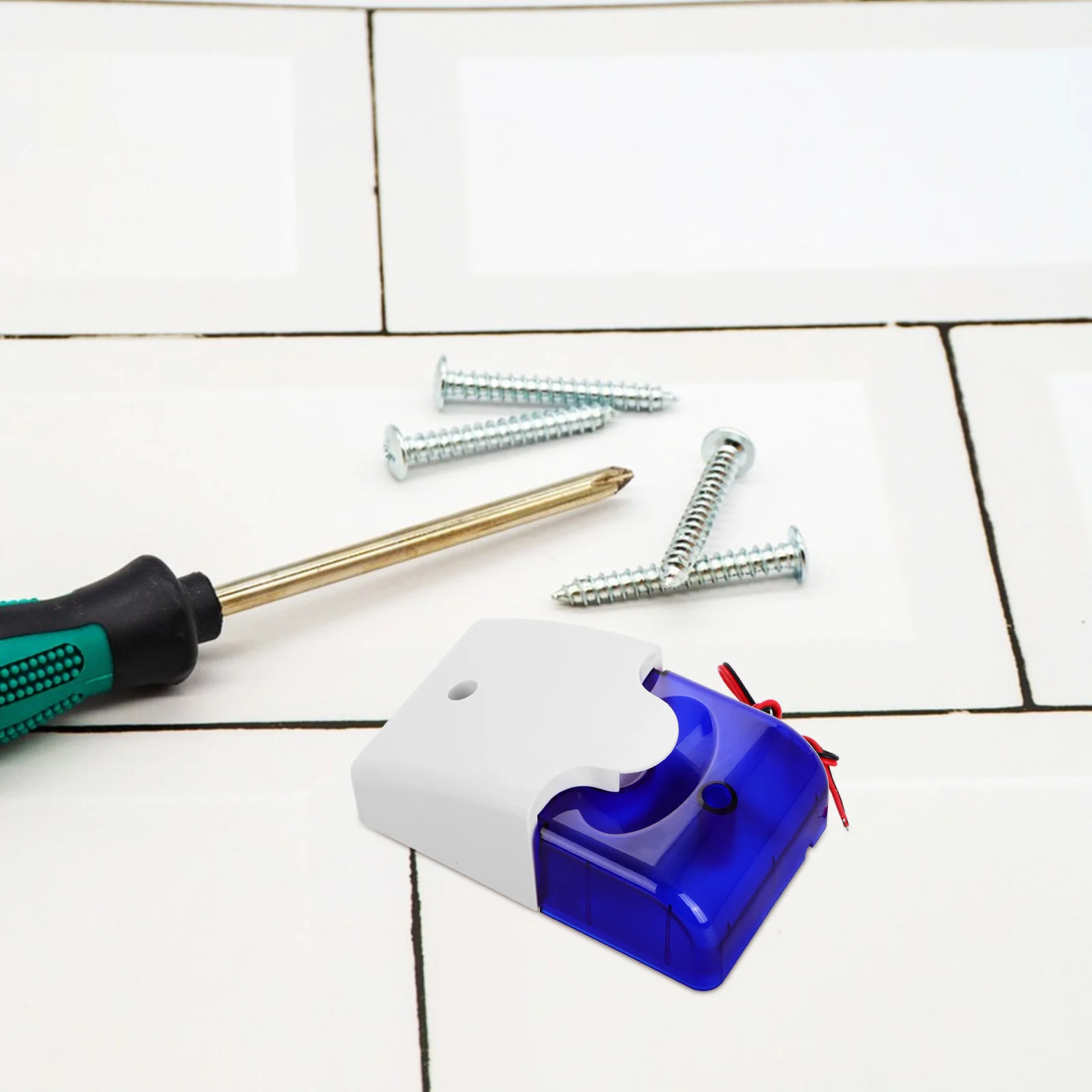 Sound Light System Waterproof Siren Flashing Warning Device For Sound Light Security Warning Home Shop Warehouse Security