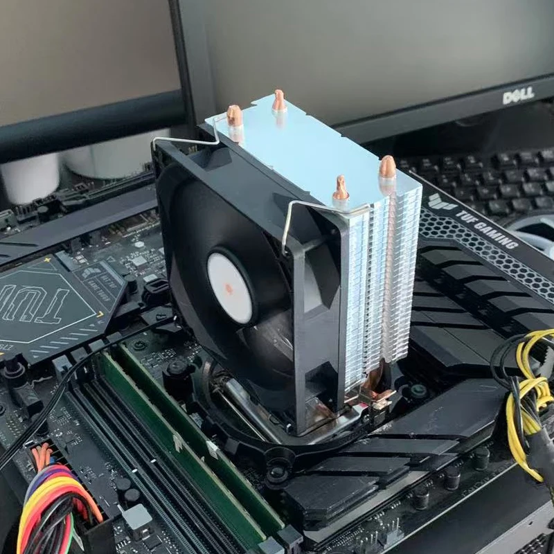 X99 CPU Luchtkoeler Stille Processor 90 MM Koelventilator Voor Intel LGA 1151 1155 1200 1700 2011X79 AMD AM3 AM4 PC Radiator