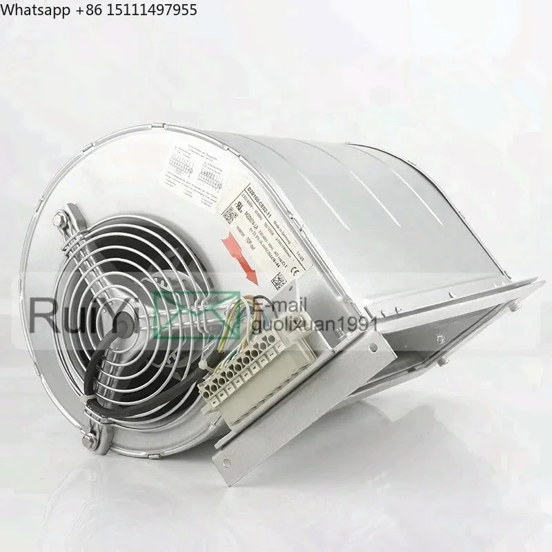 Genuine Product Germany AC230/400V 700/1055W DC EC AB Frequency Converter Turbine Centrifugal Blower D2D160-CE02-11 Cooling Fan