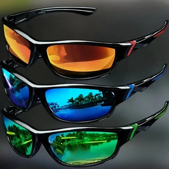 

2024 Unisex Polarized Sports Sunglasses - UV400 Cycling Glasses for Men/Women, Outdoor Bike Riding Running Driving Shades