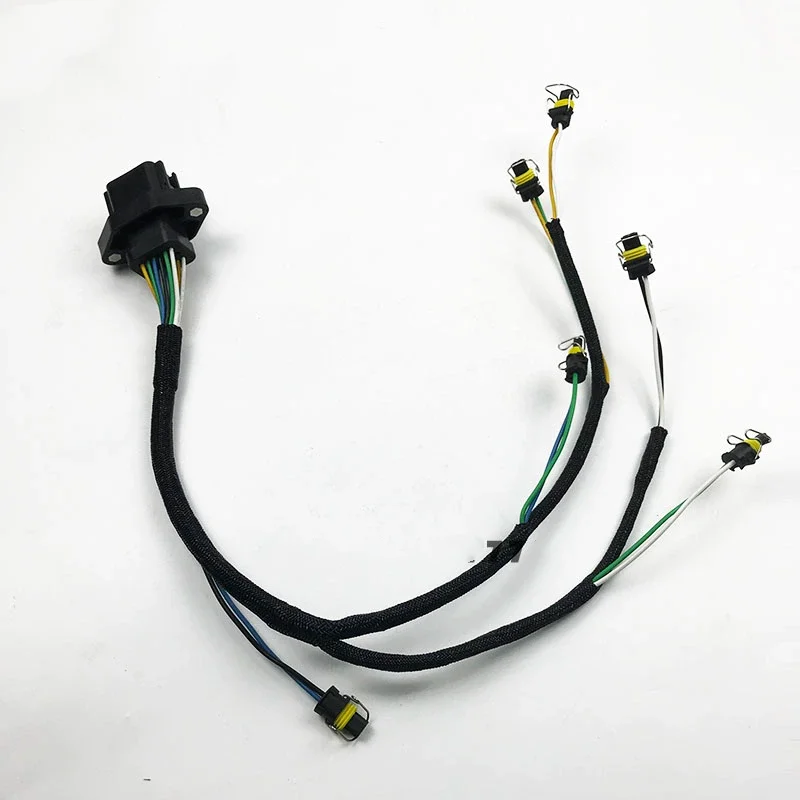 Carter C9 Fuel injector harness Be applicable to 330C 330D 336D excavator 419-0841. import High temperature line