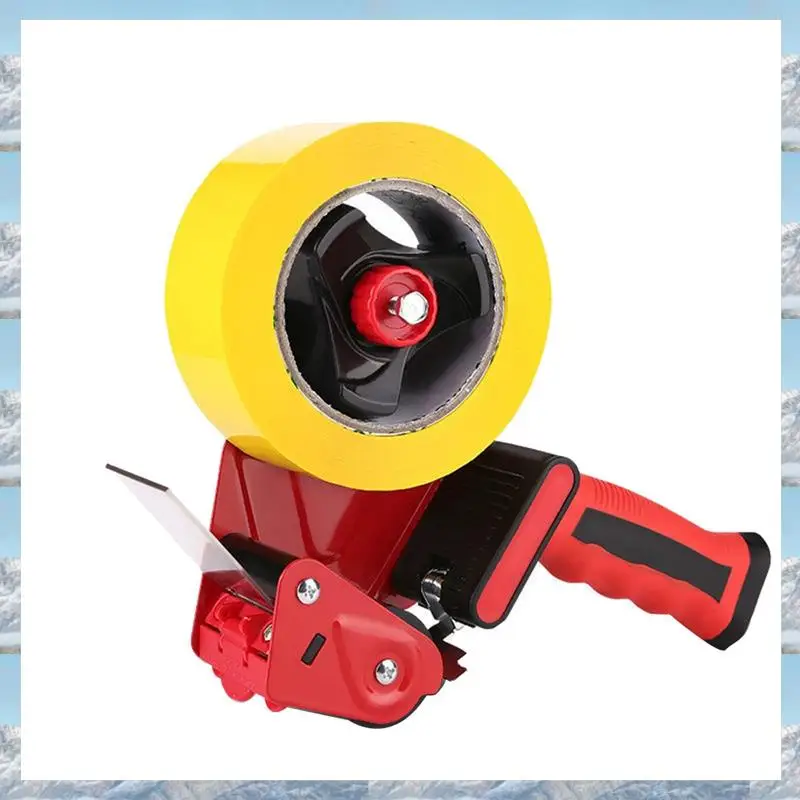 

2025 Hot Style Packing Tape Dispenser, Heavy Duty Packaging Tape Clear Adhesive Tape Dispenser For Carton Sealing, Moving, Shipp