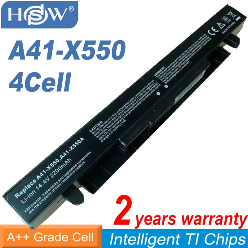 

2600mAh Laptop Battery for ASUS A41-X550A A41-X550 X450 X550 X550C X550B X550V X550D X450C X550CA 4CELL