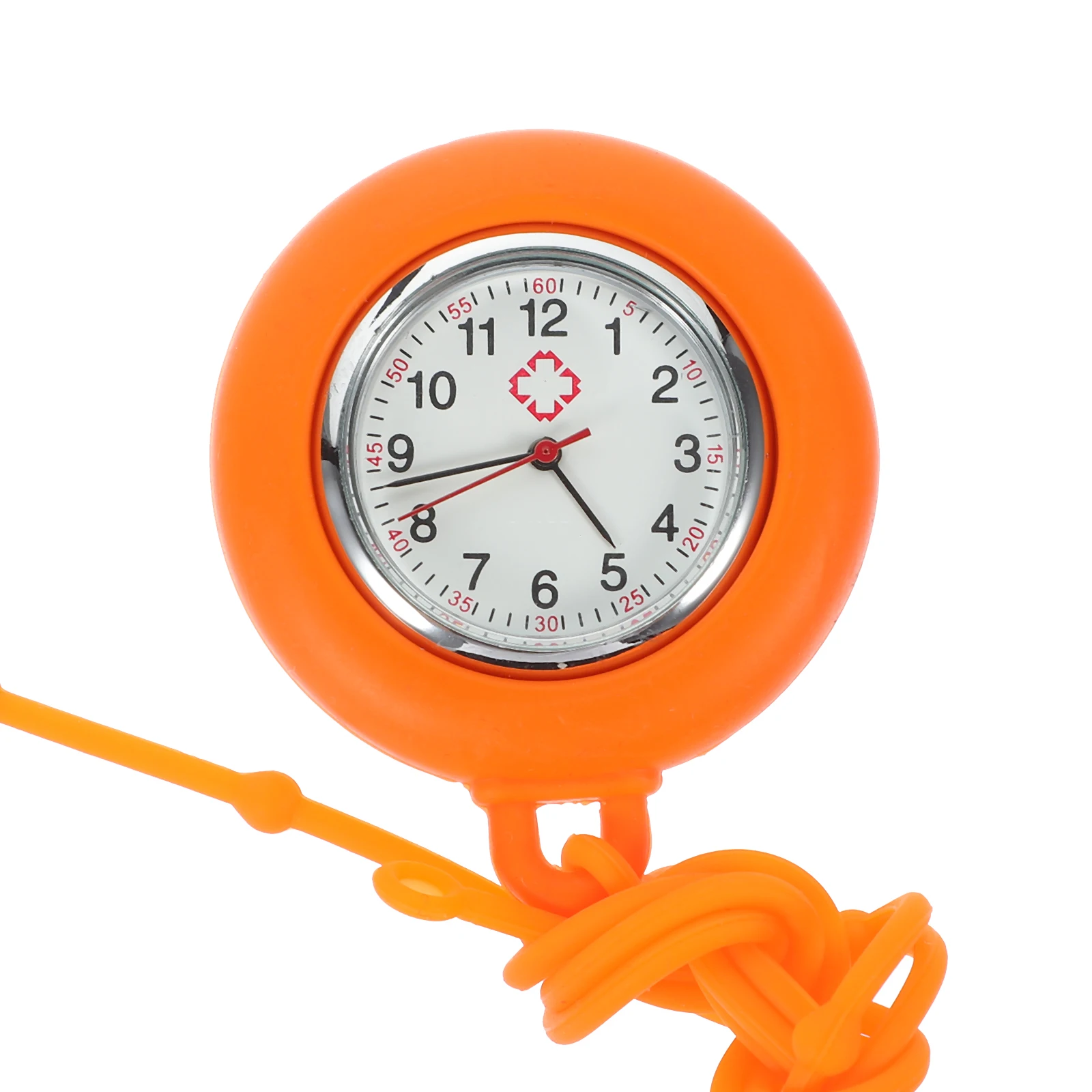 Orologio da infermiera Leggero Durevole Design semplice Orologio da tasca medico portatile Orologio da appendere con cordino Orologio da petto ospedaliero