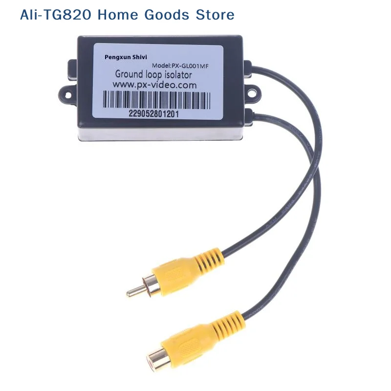 

[TG820]RCA Video Isolator Monitoring Video Interference AV Video Filter Eliminates Strong Current Horizontal Grain Snowflake