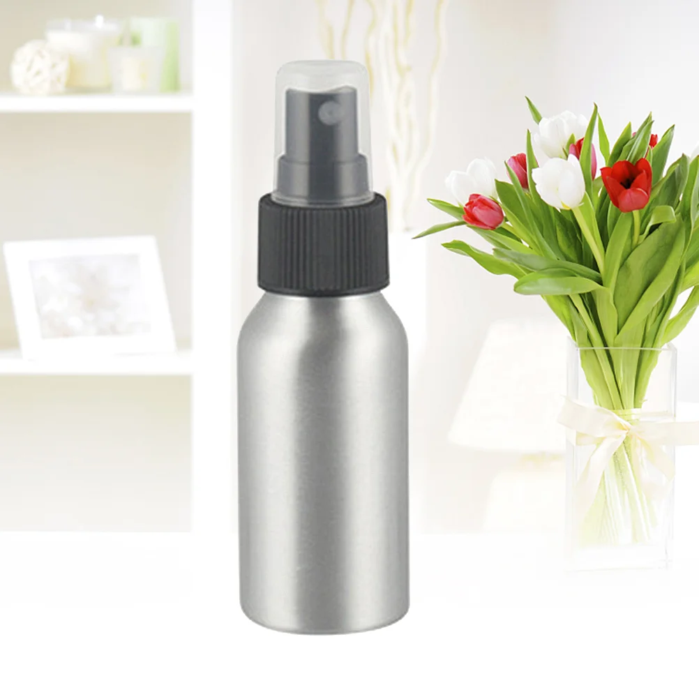 

50 Ml Aluminum Misting Travel Containers For For Hair Refillable Perfume Fine Mist Empty Misting Bottles Mini Metal Travel Oil