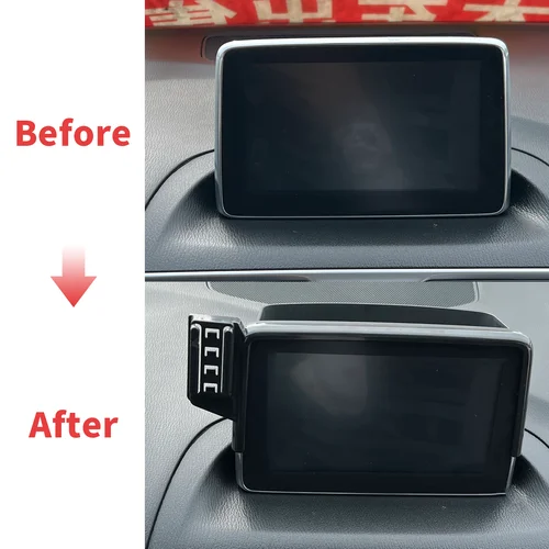 Imagen 2 del producto Soporte para móvil de coche para Mazda CX-3 CX3 Sport DK 2016 ~ 2022, soporte GPS, soporte de navegación, accesorios para automóviles