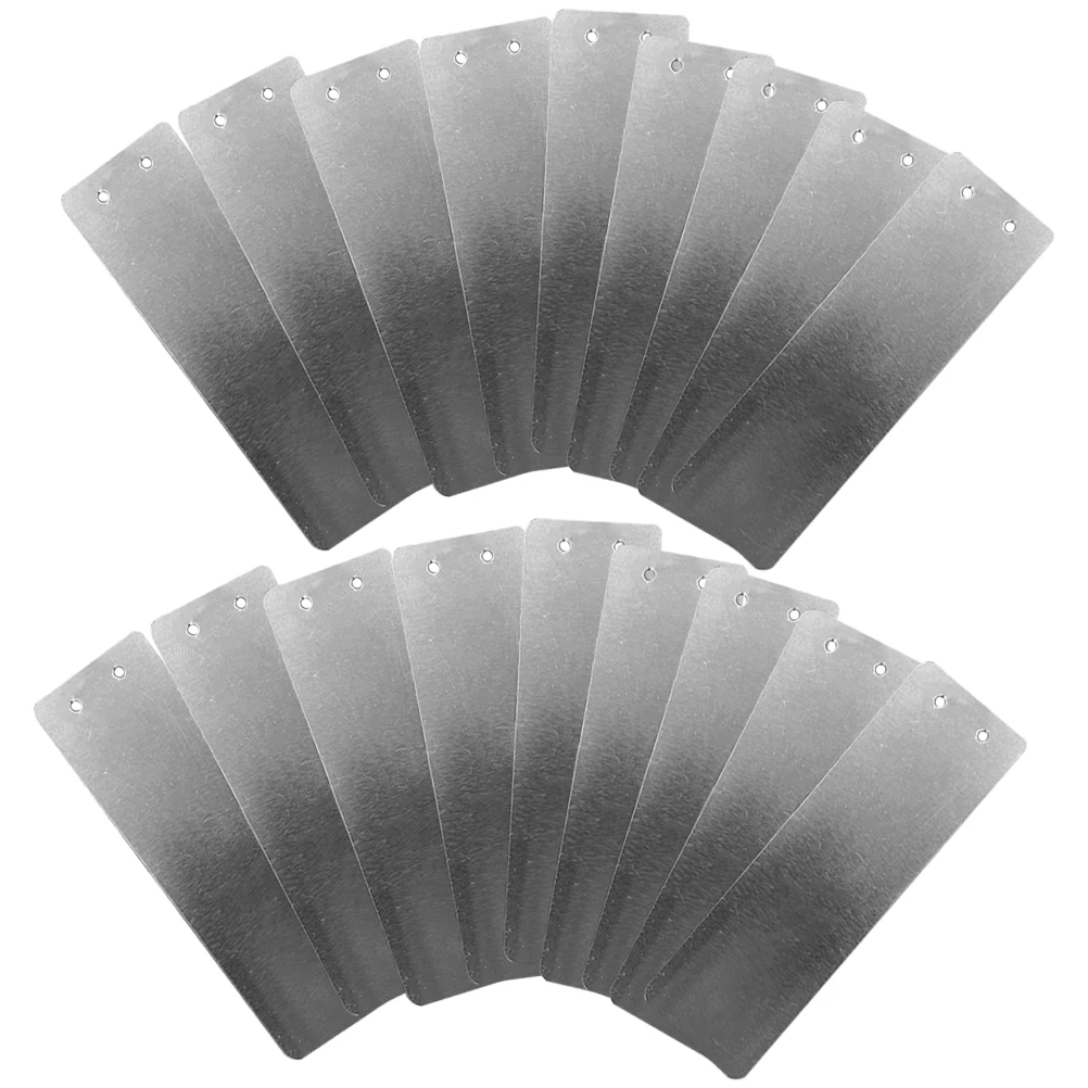 

50 Pcs Aluminum Plant Labels Compact Lightweight Garden Markers for Trees Flowers DIY Projects Nursery Greenhouse Use