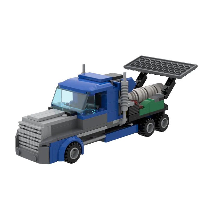 

MOCJ Building Toy Turbo Truck Model 216 Pieces Creative Decoration Item Festival Gift Boys' Birthday