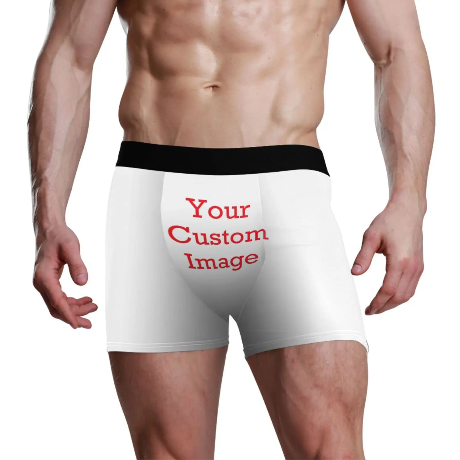 Underwear Men Boxer Men's Panties Customizing images Grade Antibacterial Pure Breathable Boxershorts Calzoncillos Calecon Homme