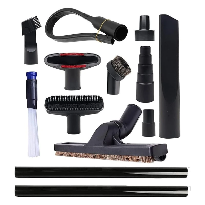 A56T-Universal 13 Pcs Vacuum Attachments For Shop Vac- Comprehensive Cleaning Kit Included Accessory