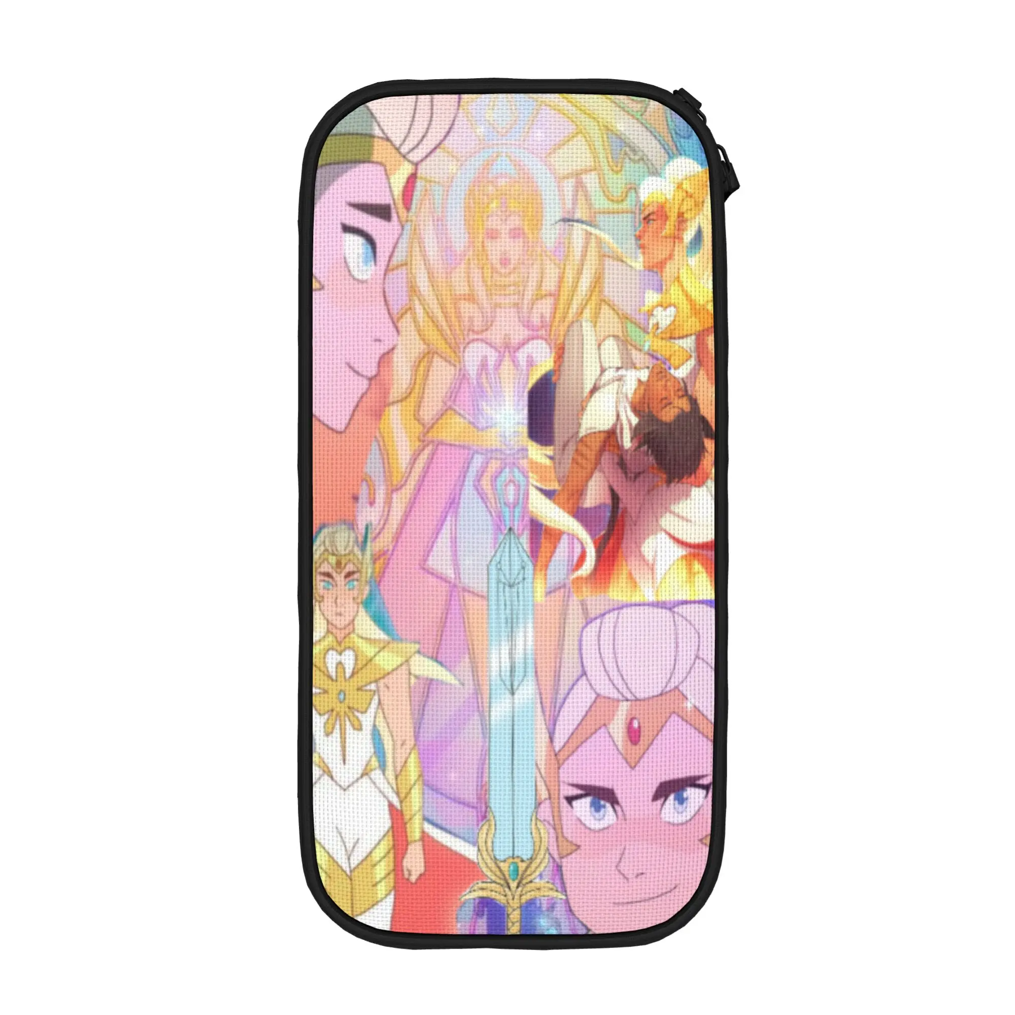 Large-capacity Pen Box She-Ra and the Princesses of Power Office Supplies  Double Layer Pencil Bag