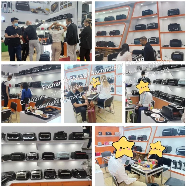 Friteuse à Air Intelligente Multifonction, Cuisson et Rôtissage, 10L