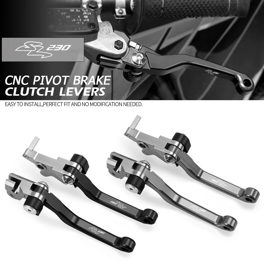 Pivot Motocross Dirt Pit bike CNC Aluminum Handle Brake Clutch Lever FOR SUZUKI SL230 1997 1998 1999 2000 2001 2002 2003 2004