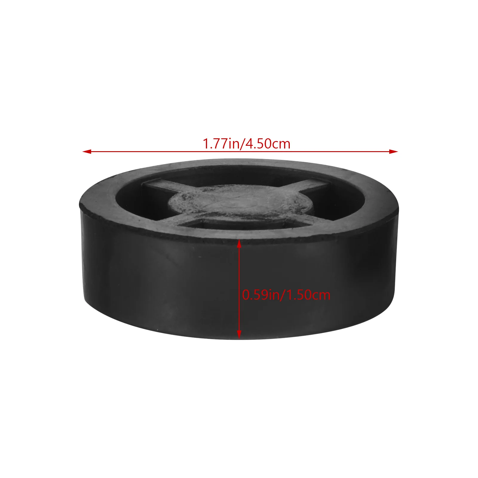 4pcs Rubber Speaker Isolation Feet Floor Protector For Subwoofer Turntable Amplifier Audio Equipment Mat Vibration Dampener
