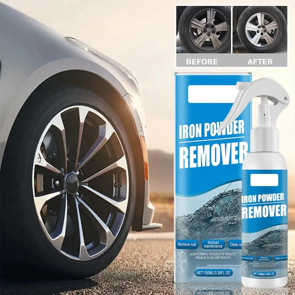 1/2/3PCS 100ML Metal Rust Remover Multifunctional Automotive Wheel Polishing And Refurbishing Agent Faucet Stainless Steel Rust