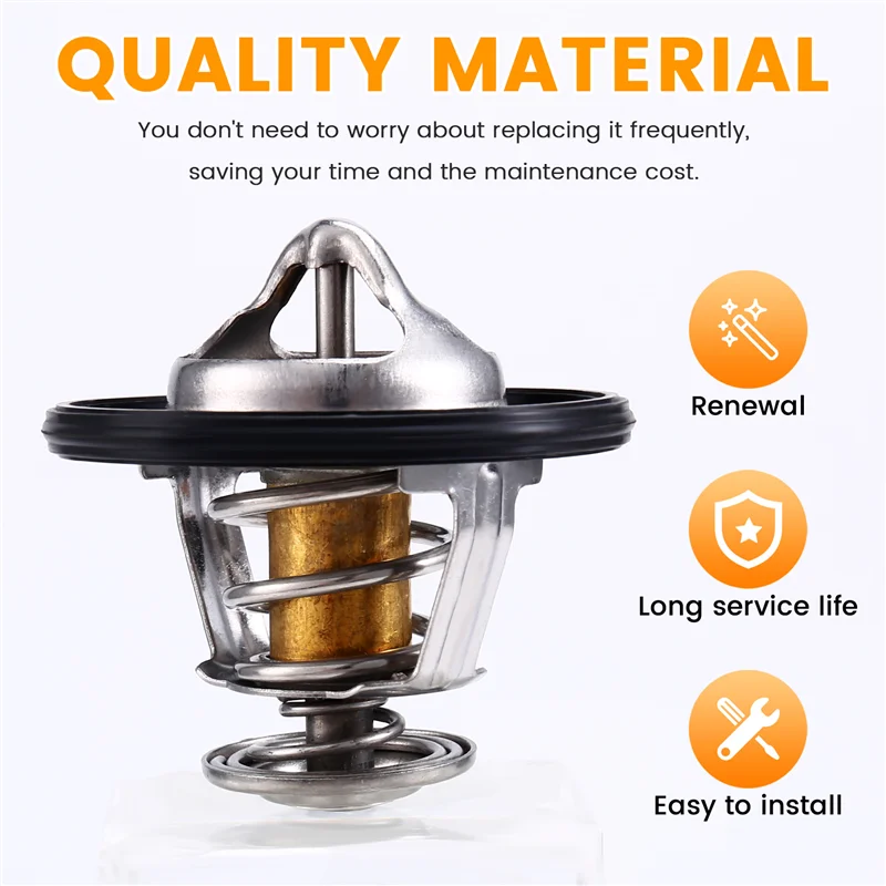 

A73X-Car Cooling System New Engine Coolant Thermostat For Mitsubishi Lancer 2008-2017 1305A712 1305A803 1305A283 High Quality