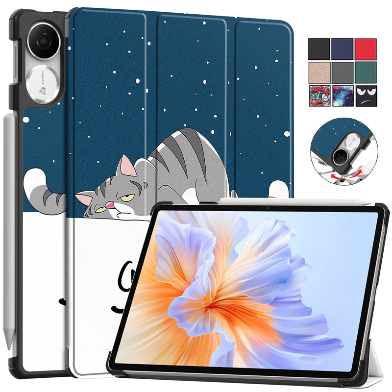 

Чехол для HonorPad Honor Pad V9 11,5 дюймов, модный окрашенный смарт-плейбио-планшет для Honor Pad V9 PadV9, чехол с автоматическим режимом сна/пробуждения