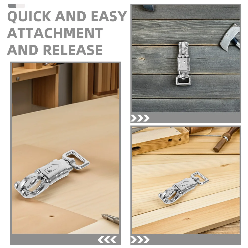 2 قطعة هوك الفروسية الربيع المفاجئة لمعدات الحصان استخدام متعدد الاستخدامات الإفراج السريع المفاجئة هوك معدات تدريب الحصان