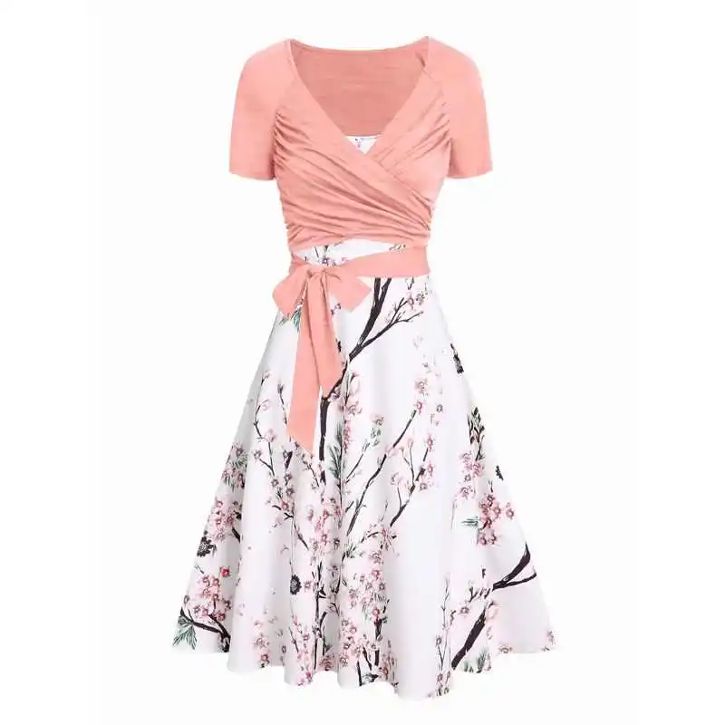 

Новый весенний цветок Le Print Midi C Dr с низкой талией и бриллиантами, украшенный бамбуковым волокном, оригинальный дизайн, женский Dr