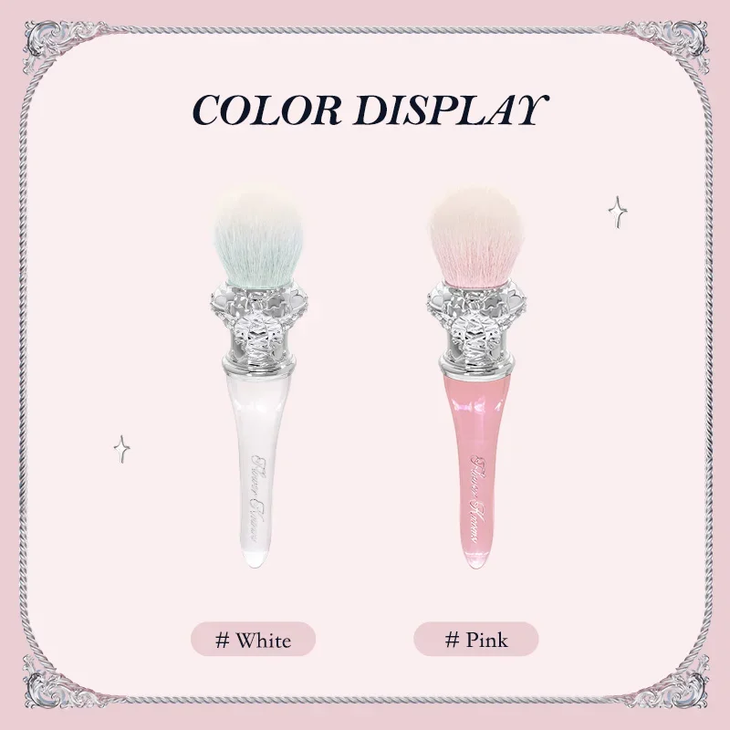 Flower Knows Love Blusher Blush Series Cosmetics Brush Highlighter Bronzer Contour Makeup Pointillism Brush Wholesale Makeups