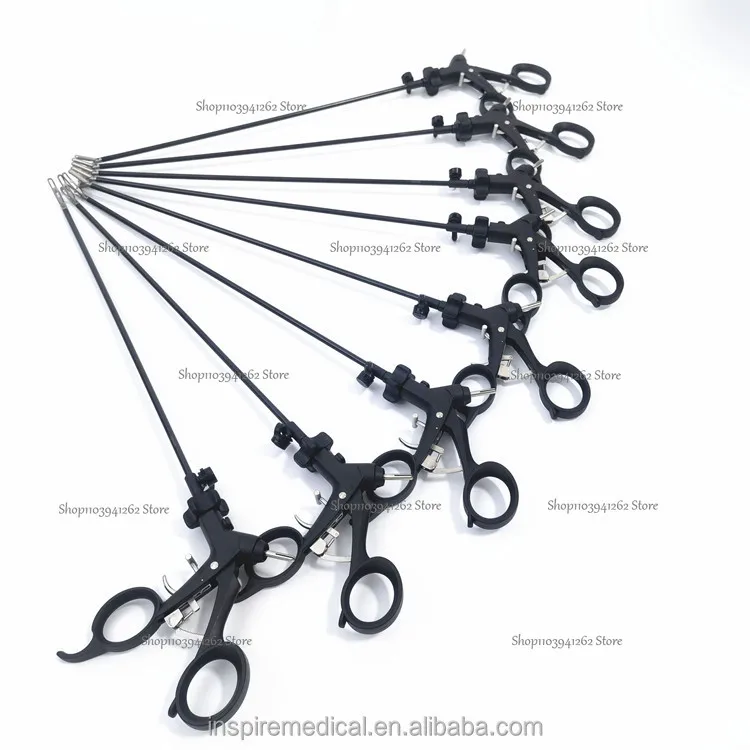 Готовые к отправке лапароскопические щипцы, ножницы, 5 мм, многоразовые лапароскопические хирургические инструменты Готовые к отправке лапароскопические щипцы, ножницы, 5 мм, многоразовые лапароскопические хирургические инструменты