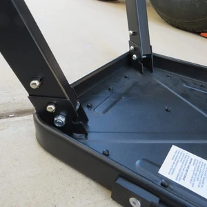 ALPURLAD-سلم تلسكوبي قابل للطي ، سلم براز من الألومنيوم ، 1 خطوة ، سلم تلسكوبي للمنزل أعلى 8 مبيعات سلم تلسكوبي من الألومنيوم - No5