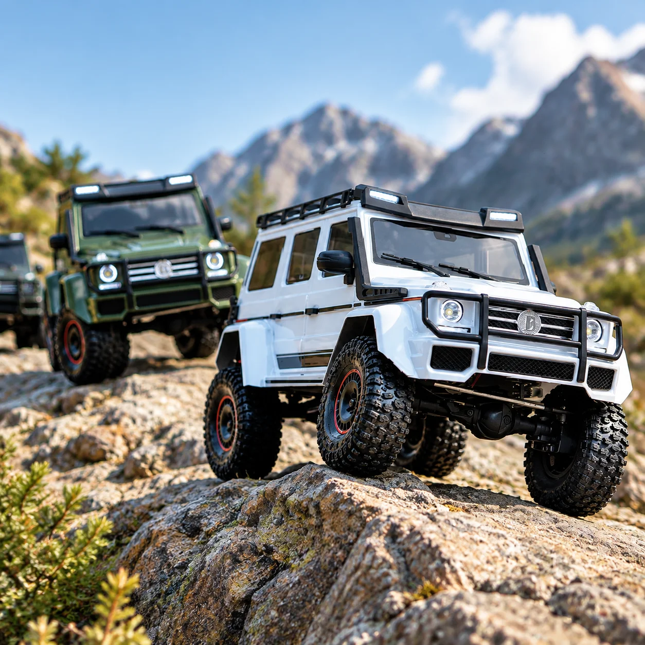 E-Controllable Yk4106 Pro 1/10 Brushless Simulated G-Class Rc Remote-Controlled Electric Climbing Off-Road Vehicle Perfect Gift