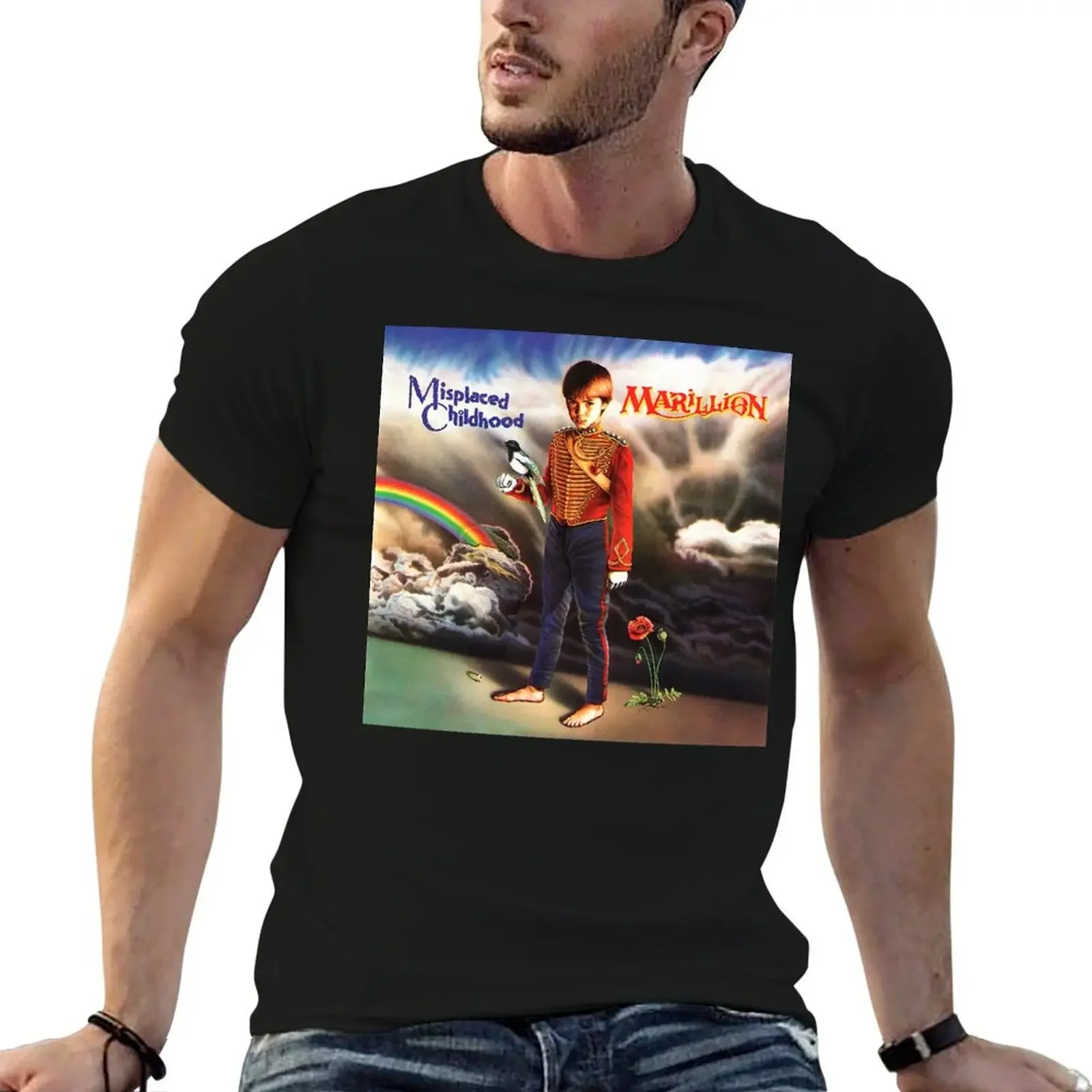 

Misplaced Childhood T-Shirt Man t-shirt funny meme t-shirts summer tops big and tall t shirts for men