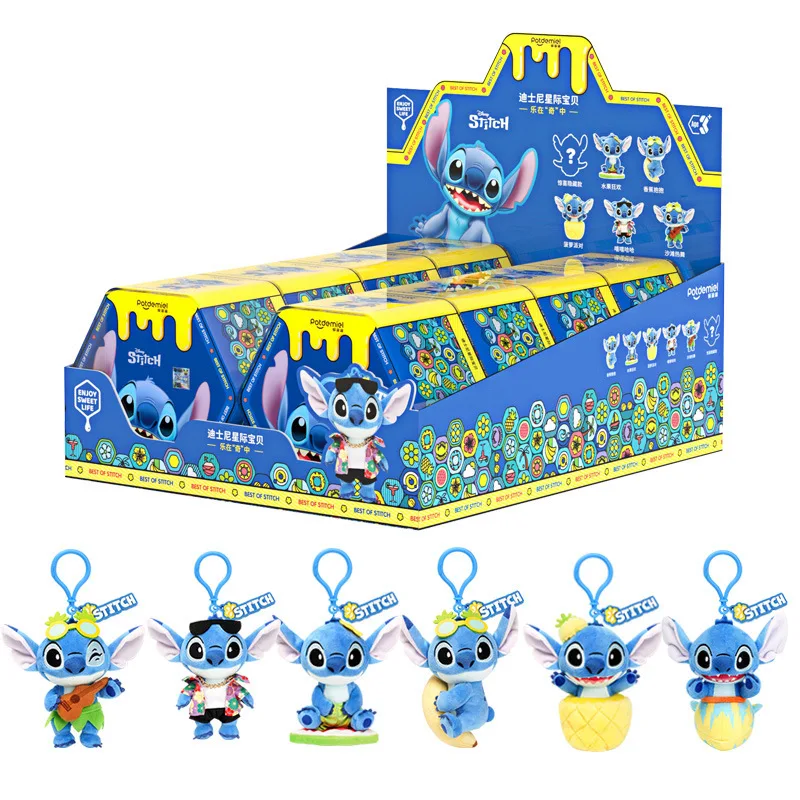 

Genuine Stitch Plush Doll Blind Box Doll Figure Pendant Qixi Children'S Gift For Men And Women Cute Fashion Movie Peripheral