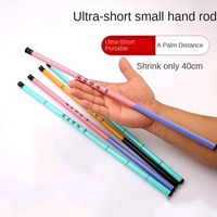 40cm Storage Telescopic Fishing Rod Ultra Short Thin Mini Fishing Pole Ultralight 1.8m-3.6m Length Fishing Hand Pole Stream Lake