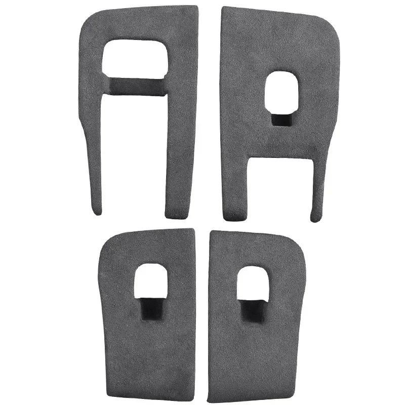 Per il nuovo modello Tesla 3 Highland 2024 Lift Window Key Panel Cover Alcantara Suede decorazione adesivi decalcomania accessori interni