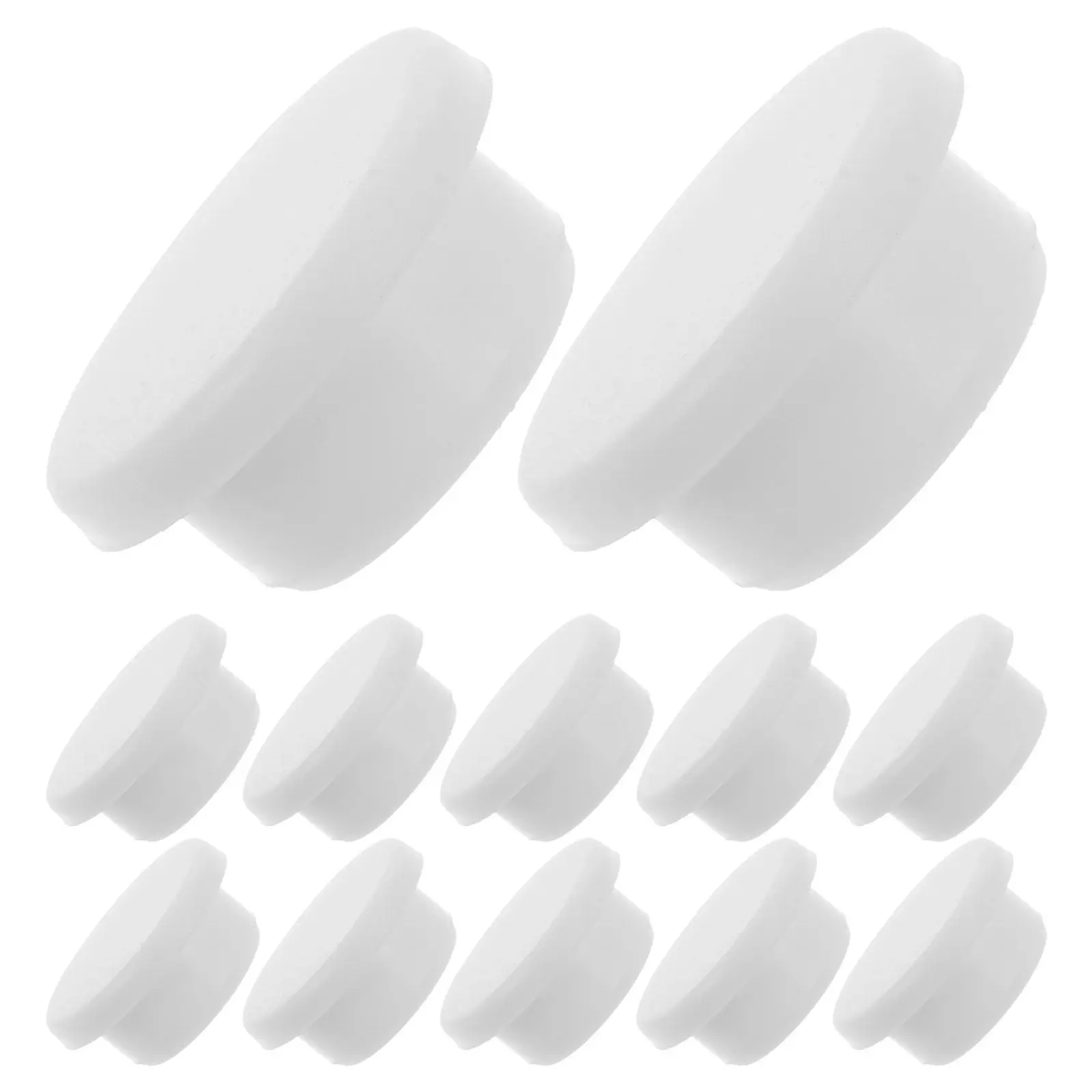 

20Pcs Round Silicone Sink Stopper Washbasin Overflow Drain Cover Bathroom Kitchen Drain Plug Replacement Easy Install Leak Proof