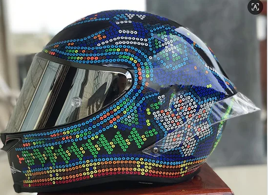 

Full Face Motorcycle helmet pista GPR mexican beads Motocross Racing Motobike Riding Helmet Casco De Motocicleta four season