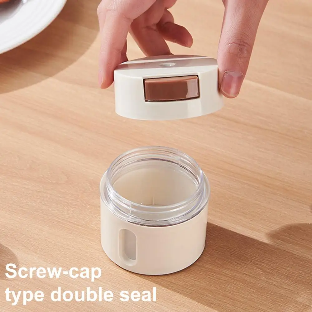 Magnetic Suction Seasoning Bottle Wall-mounted Seasoning Box Wall Mounted Magnetic Spice Jars Set  for Salt for Kitchen
