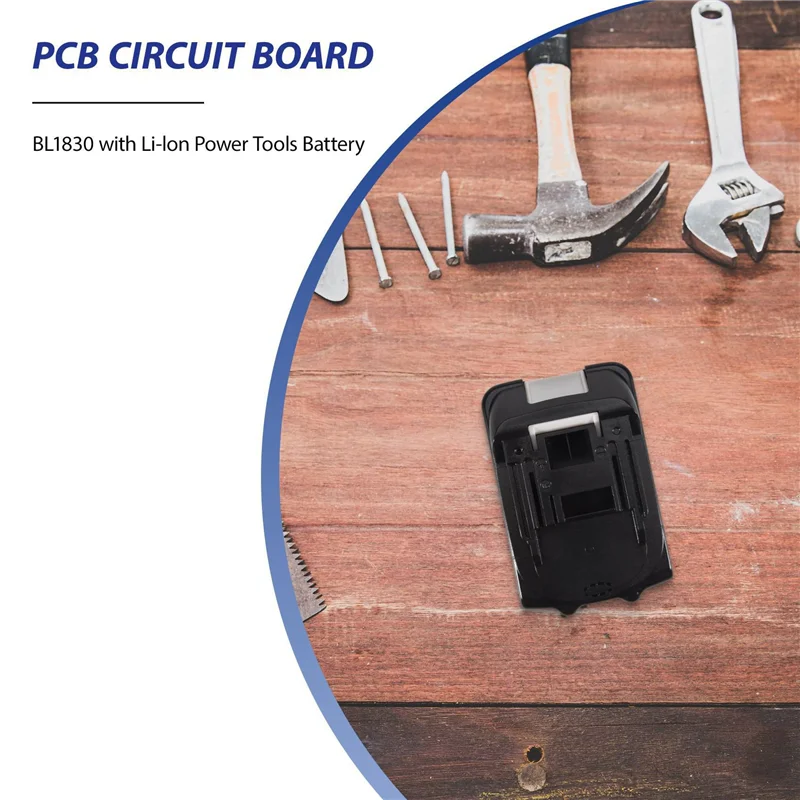 ABUL-4X BL1830 With Li- Power Tools Battery Case Replacement For  18V BL1840 BL1850 Plastic Shell
